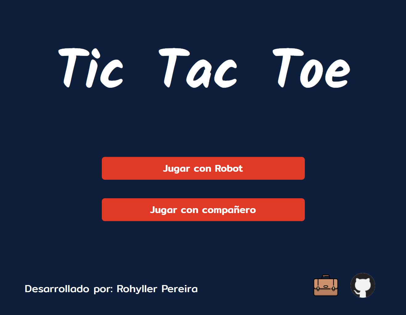 project tic tac toe